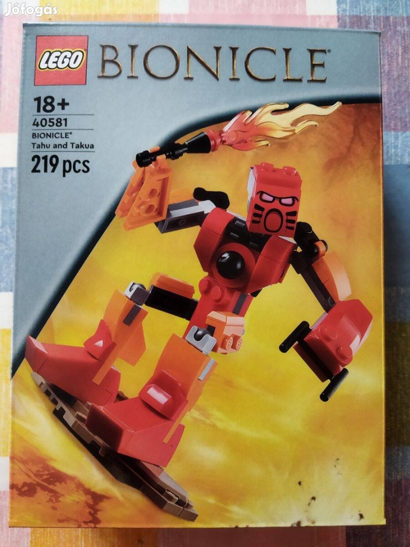 Új, bontatlan LEGO Bionicle - Tahu és Takua