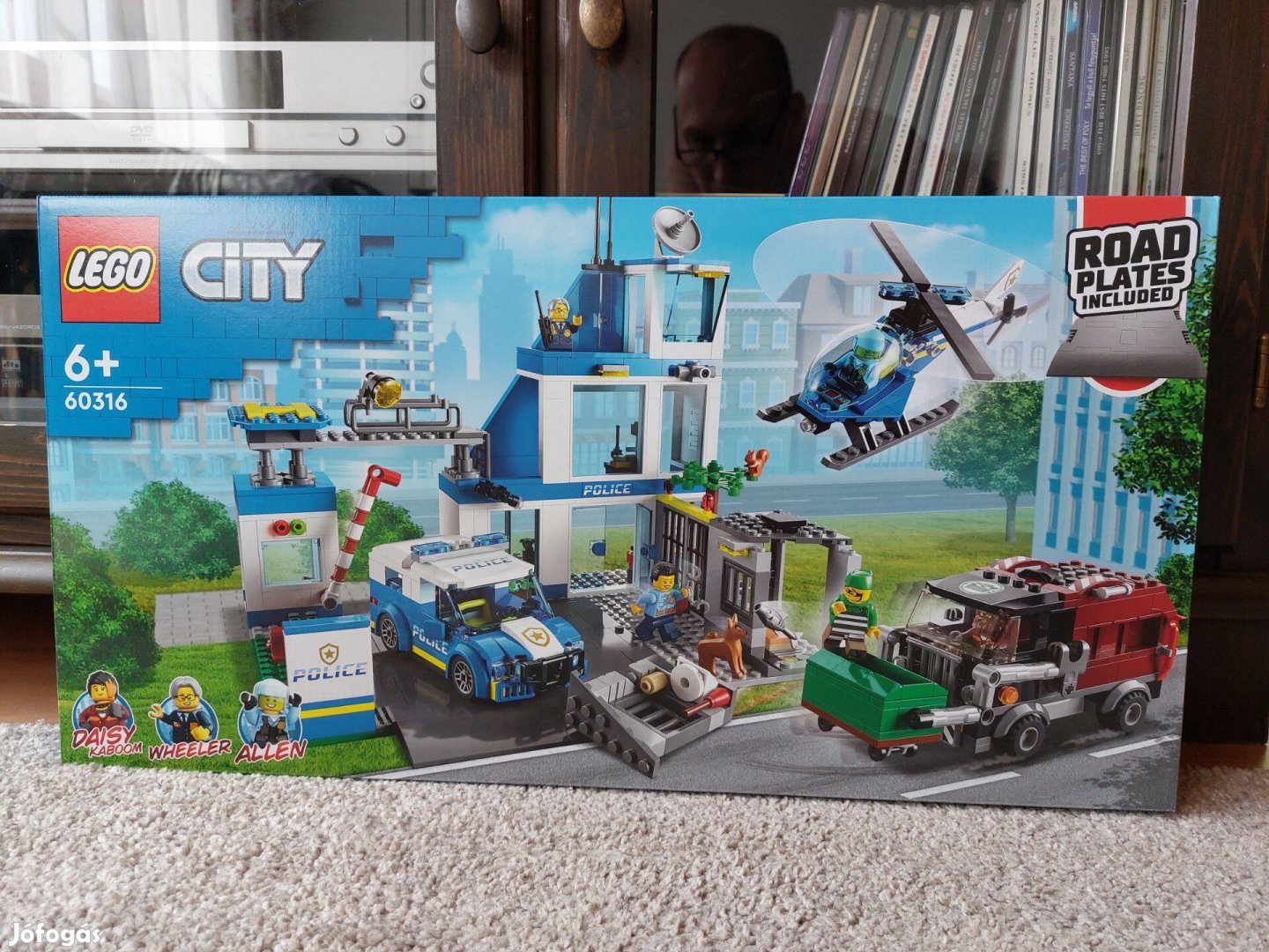 Új, bontatlan LEGO City 60316 Rendőrkapitányság