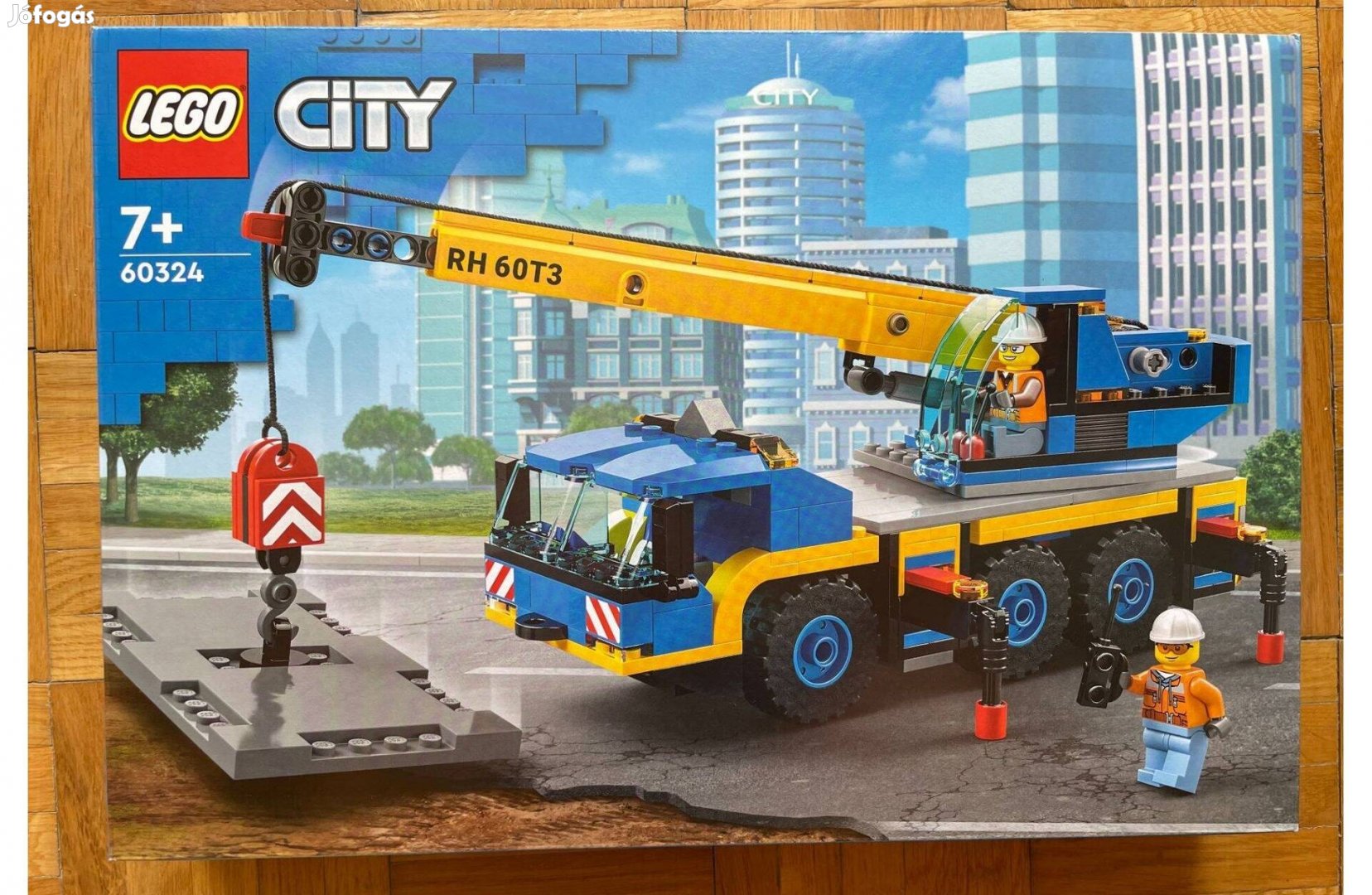Új, bontatlan LEGO City 60324 Önjáró daru