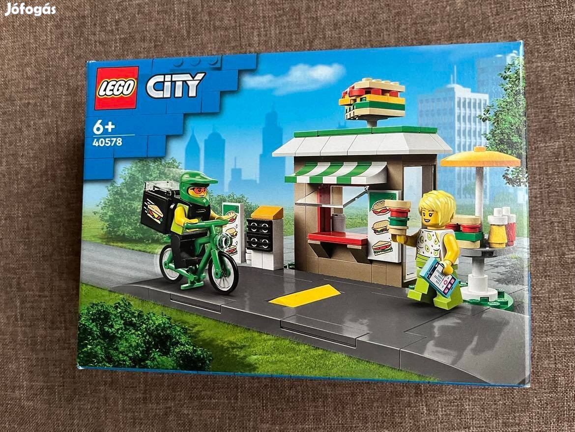 Új, bontatlan LEGO City - Szendvicsbolt 40578