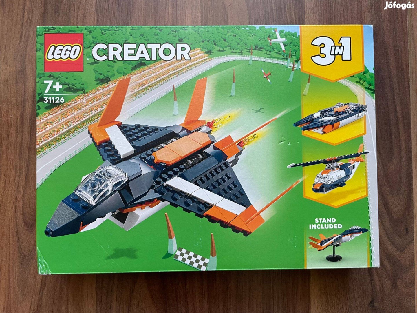 Új, bontatlan LEGO Creator 3-in-1 31126 Szuperszónikus repülőgép