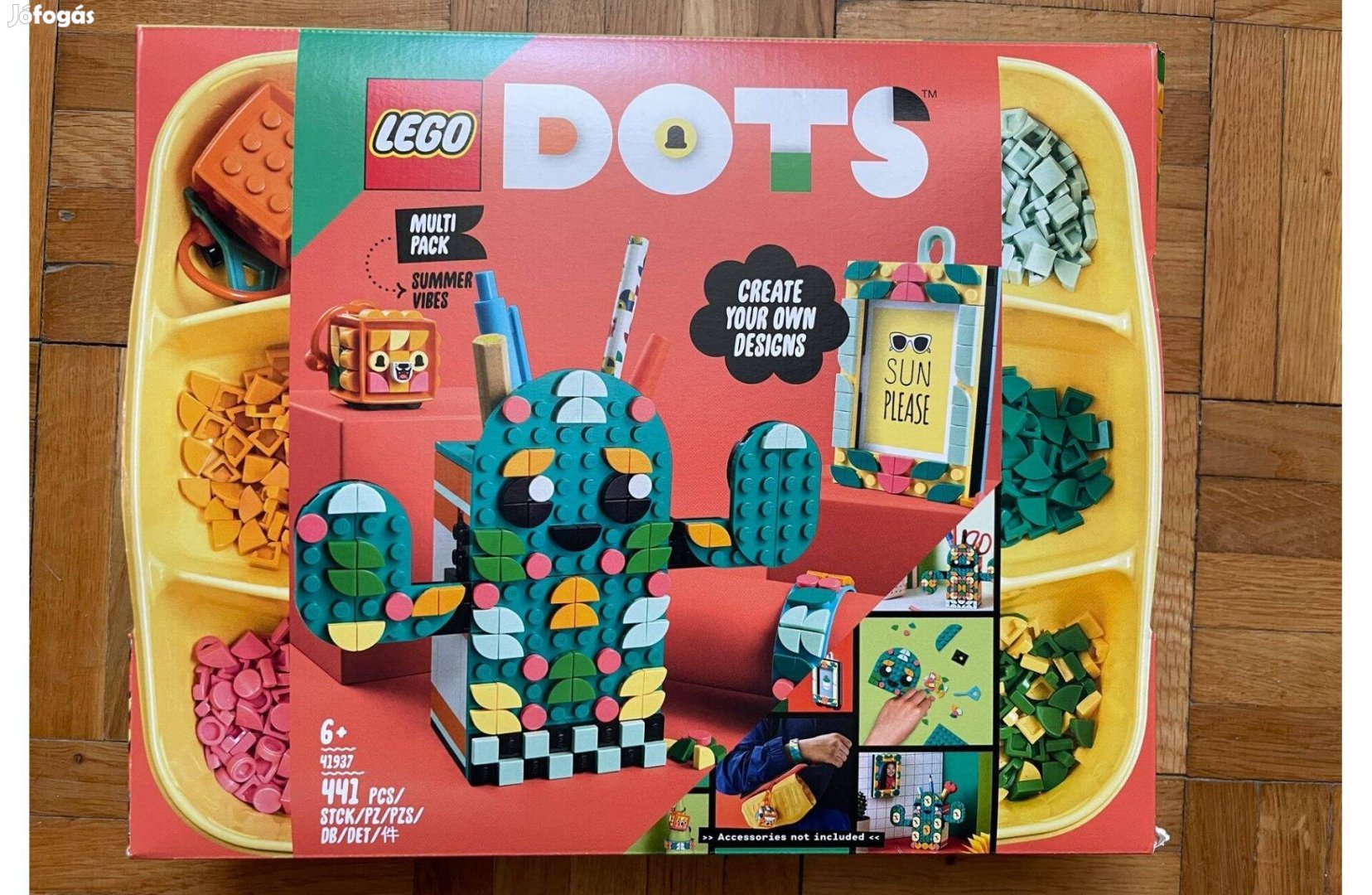 Új, bontatlan LEGO Dots 41937 Nyári hangulatok Multi Pack