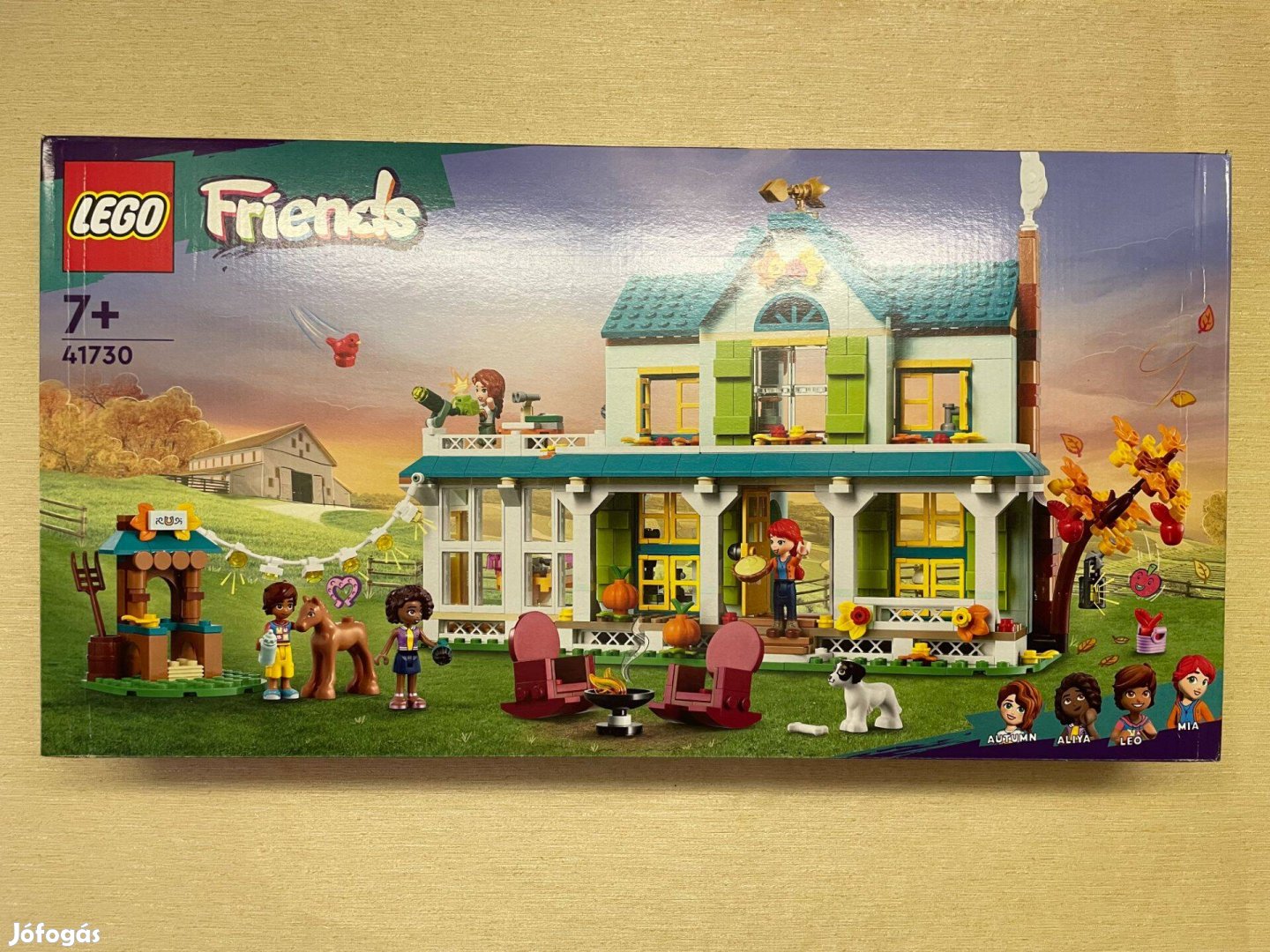 Új, bontatlan LEGO Friends 41730 Autumn háza