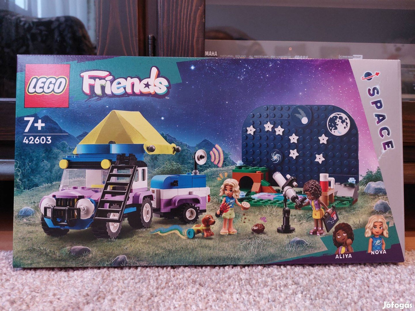 Új, bontatlan LEGO Friends 42603 Csillagnéző kempingautó