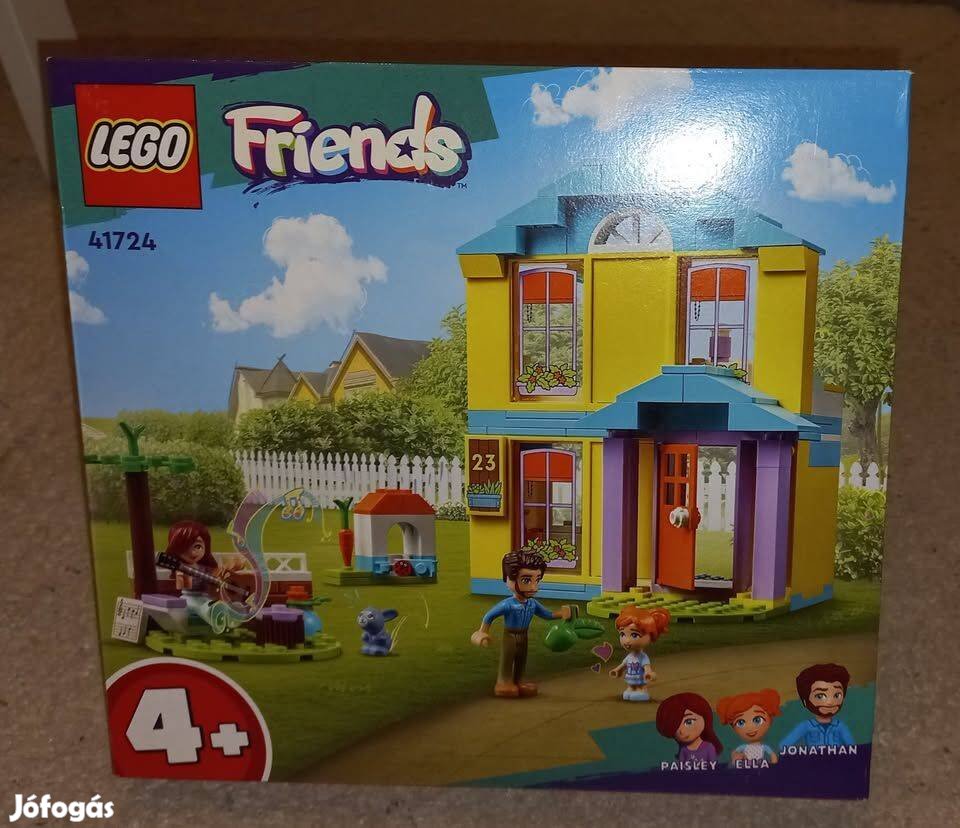 Új, bontatlan LEGO Friends - Paisley háza 41724