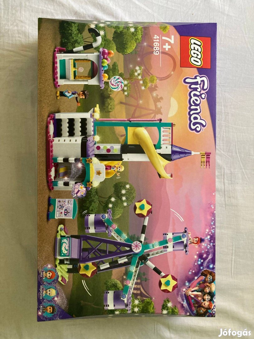 Új, bontatlan LEGO Friends - Varázslatos óriáskerék és csúszda 41689