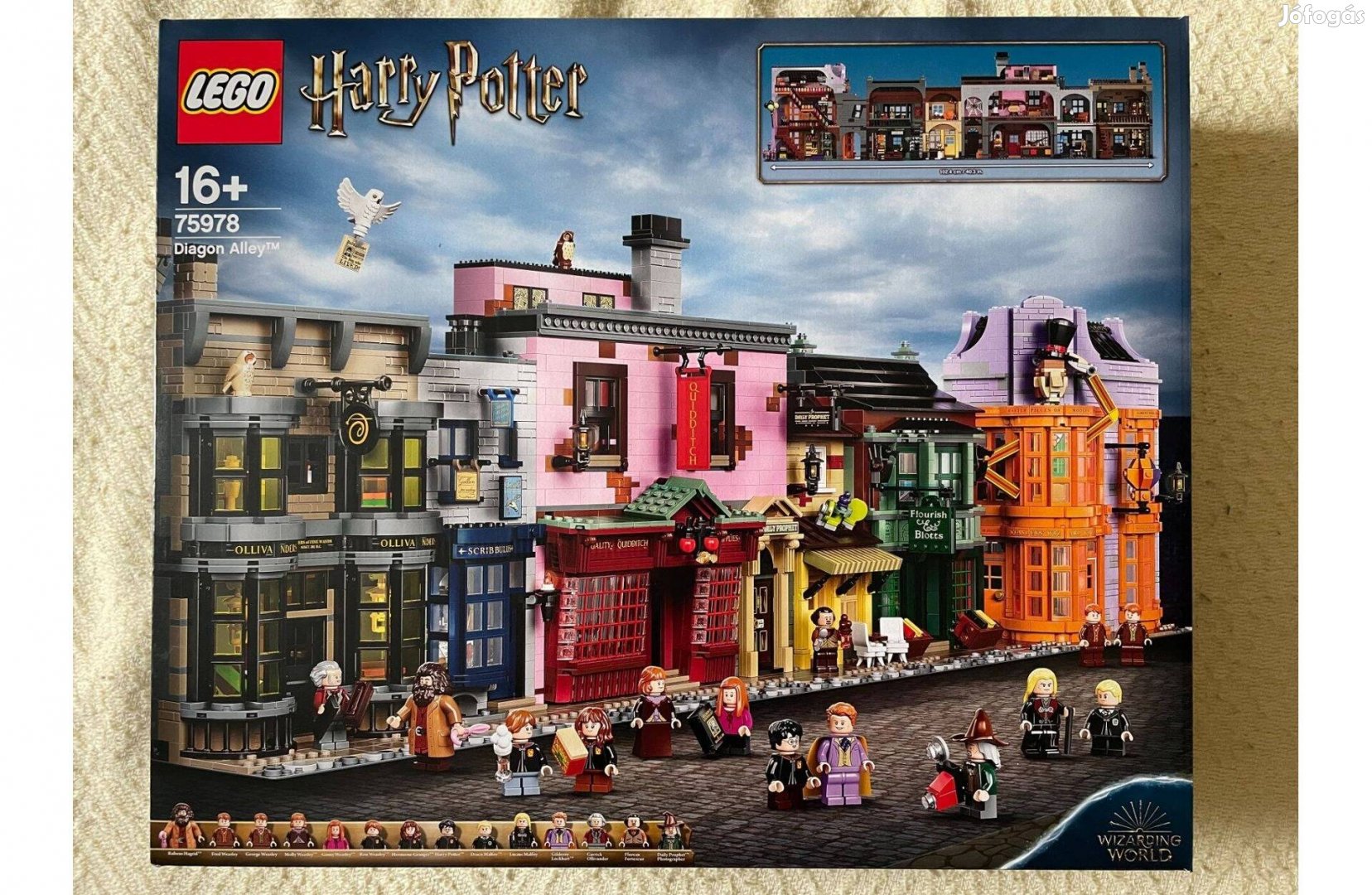 Új, bontatlan LEGO Harry Potter 75978 Az Abszol út