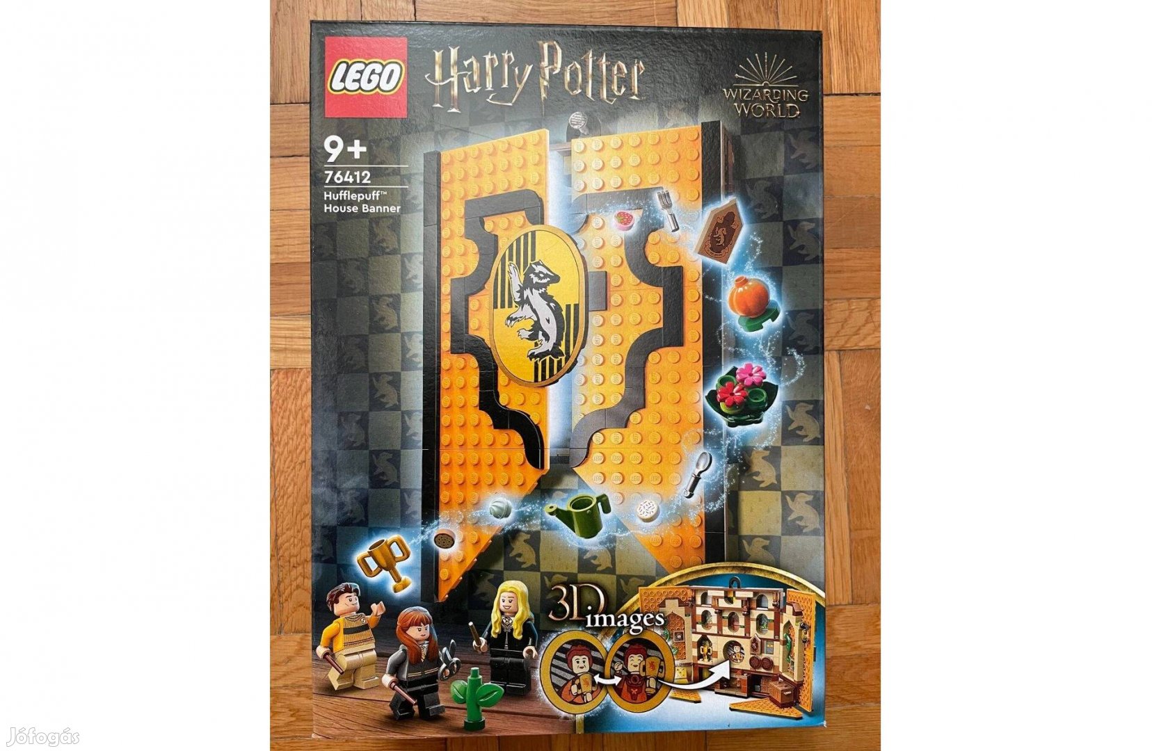 Új, bontatlan LEGO Harry Potter 76412 A Hugrabug ház címere