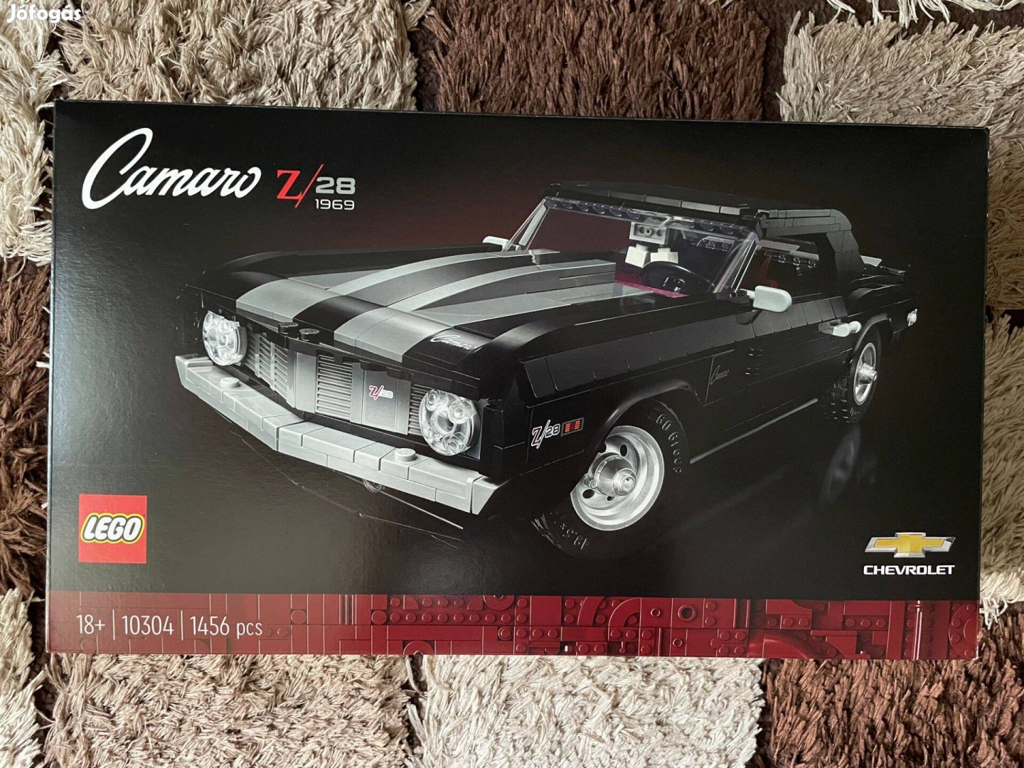 Új, bontatlan LEGO Icons 10304 Chevrolet Camaro Z28