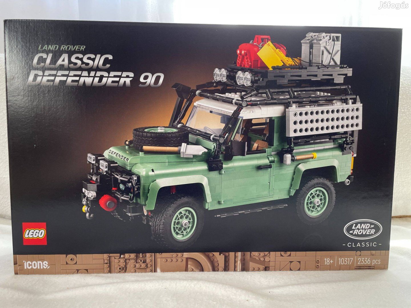 Új, bontatlan LEGO Icons 10317 Land Rover Classic Defender 90