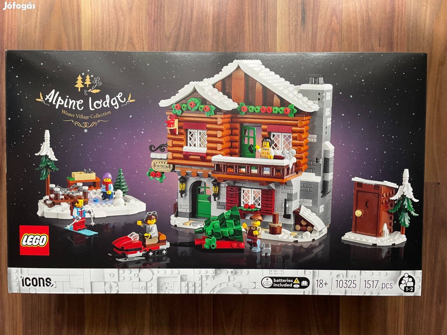 Új, bontatlan LEGO Icons 10325 Alpesi házikó