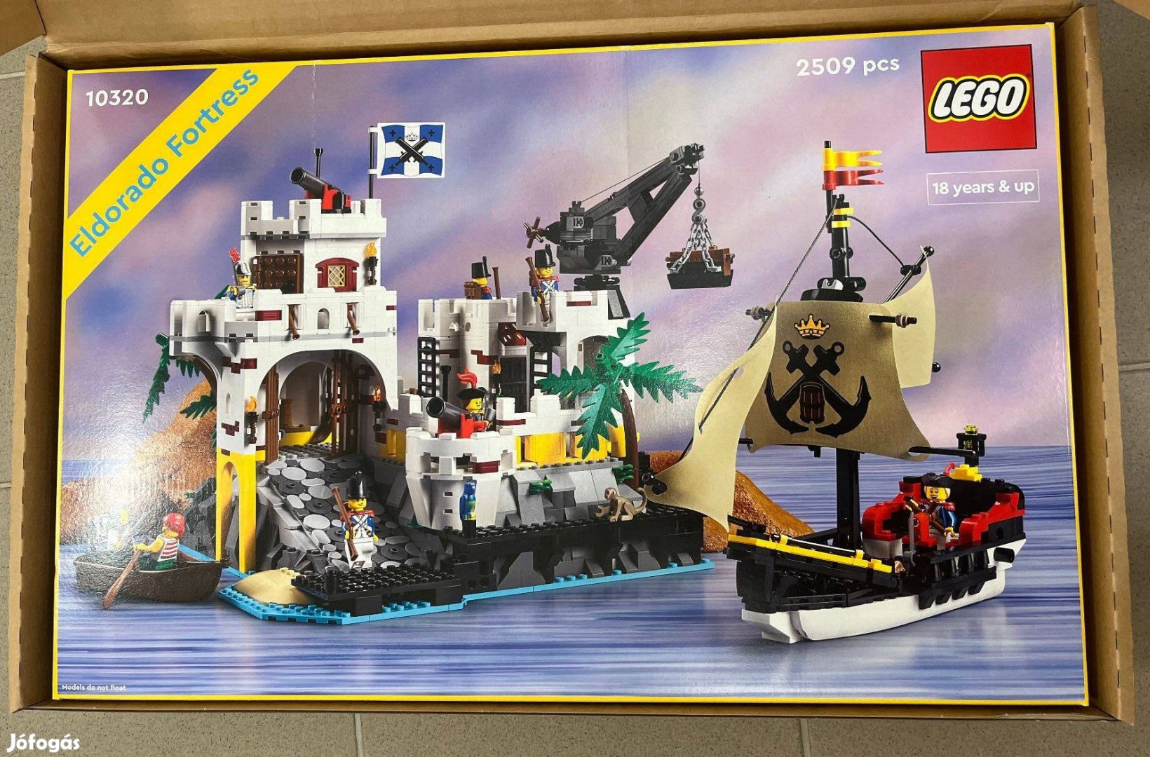 Új, bontatlan LEGO Icons - Eldorado erőd (10320) eladó