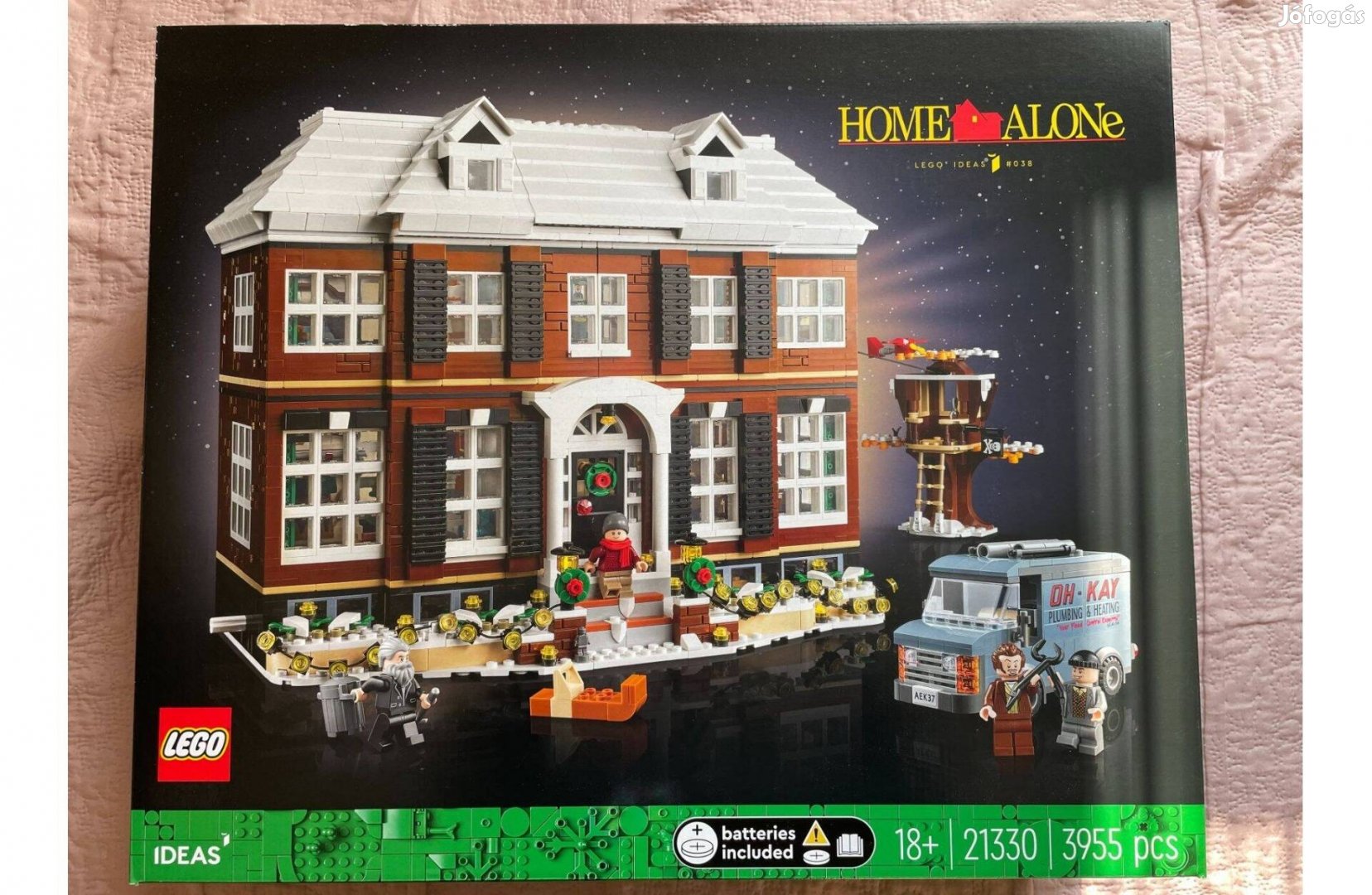 Új, bontatlan LEGO Ideas 21330 Reszkessetek betörők