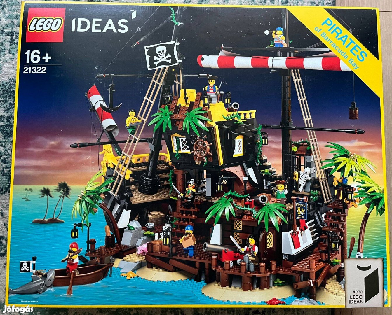 Új, bontatlan LEGO Ideas - Barracuda öböl kalózai (21322) eladó