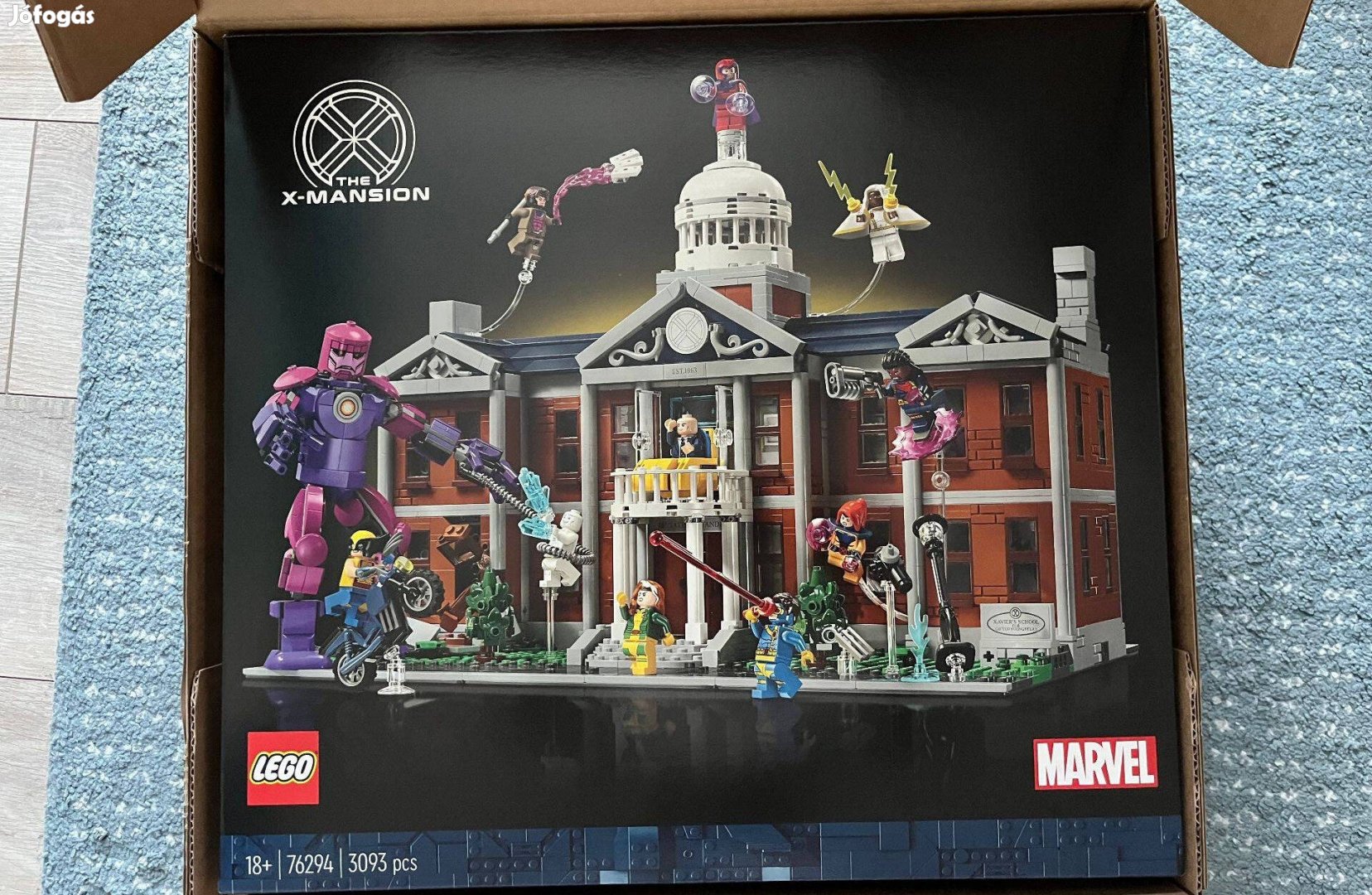 Új, bontatlan LEGO Marvel X-Men - Az X-birtok 76294