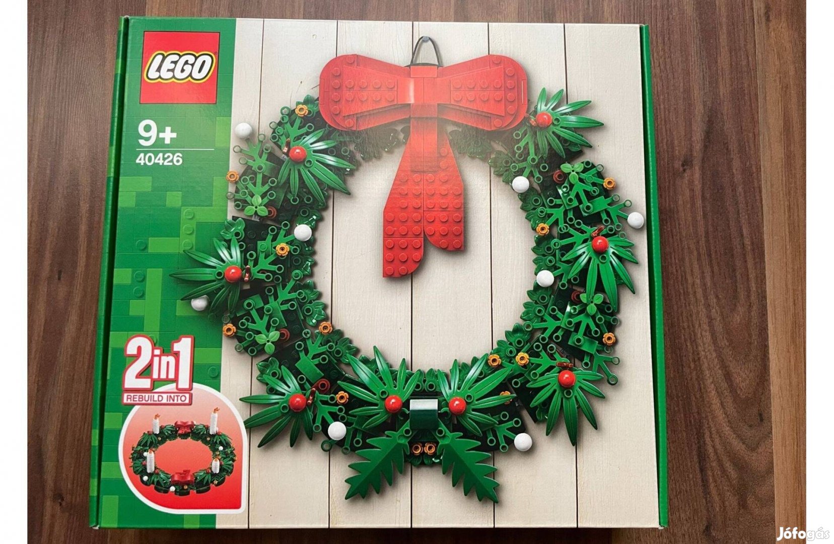Új, bontatlan LEGO Seasonal 40426 Karácsonyi koszorú