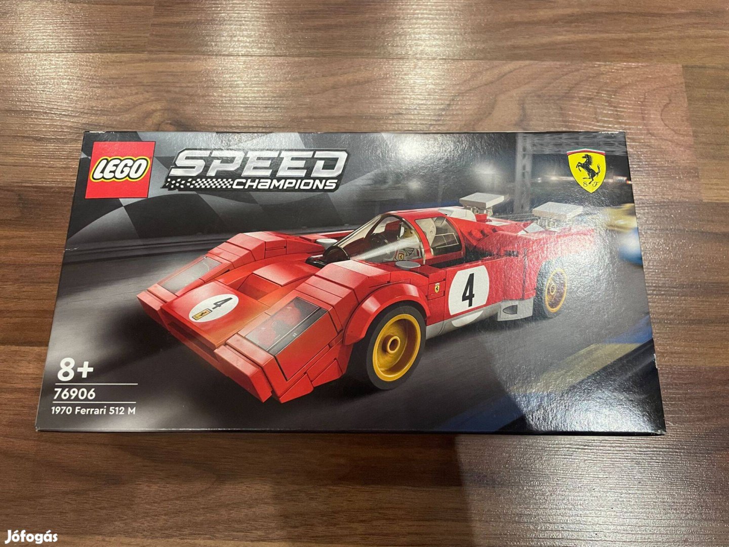 Új, bontatlan LEGO Speed Champions 76906 1970 Ferrari 512 M