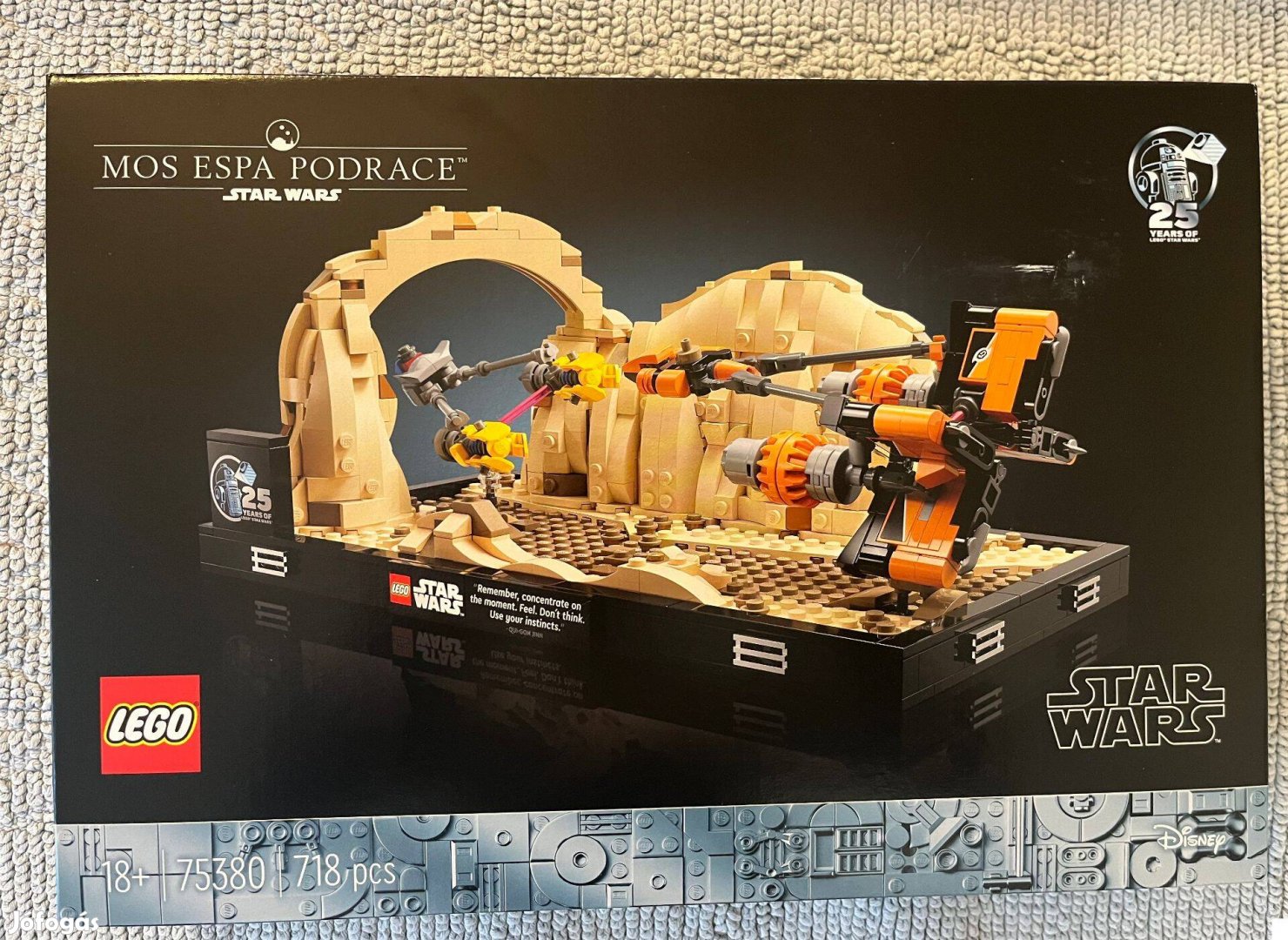 Új, bontatlan LEGO Star Wars - Mos Espa verseny dioráma (75380) elad