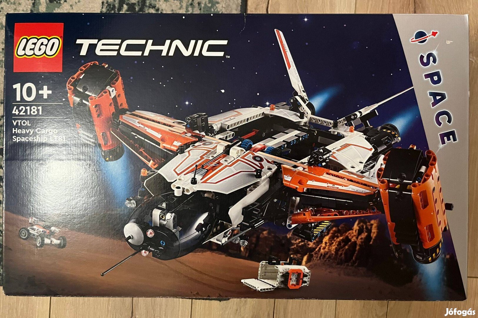 Új, bontatlan LEGO Technic - VTOL teherszállító űrhajó LT81 (42181)