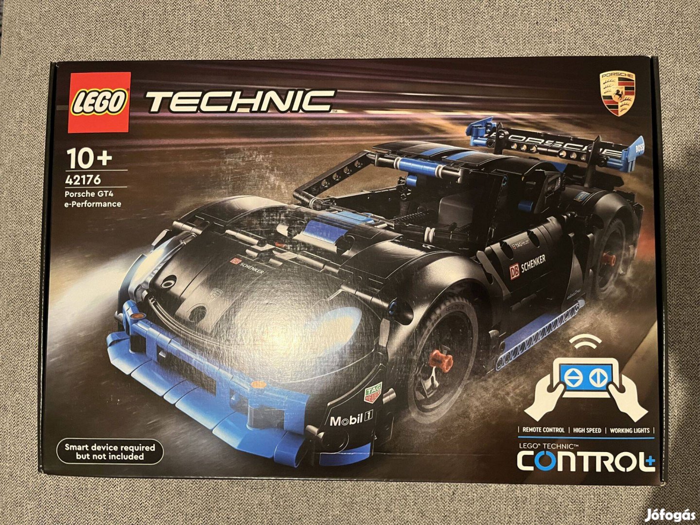 Új, bontatlan LEGO Technik 42176 - Porsche GT4 versenyautó