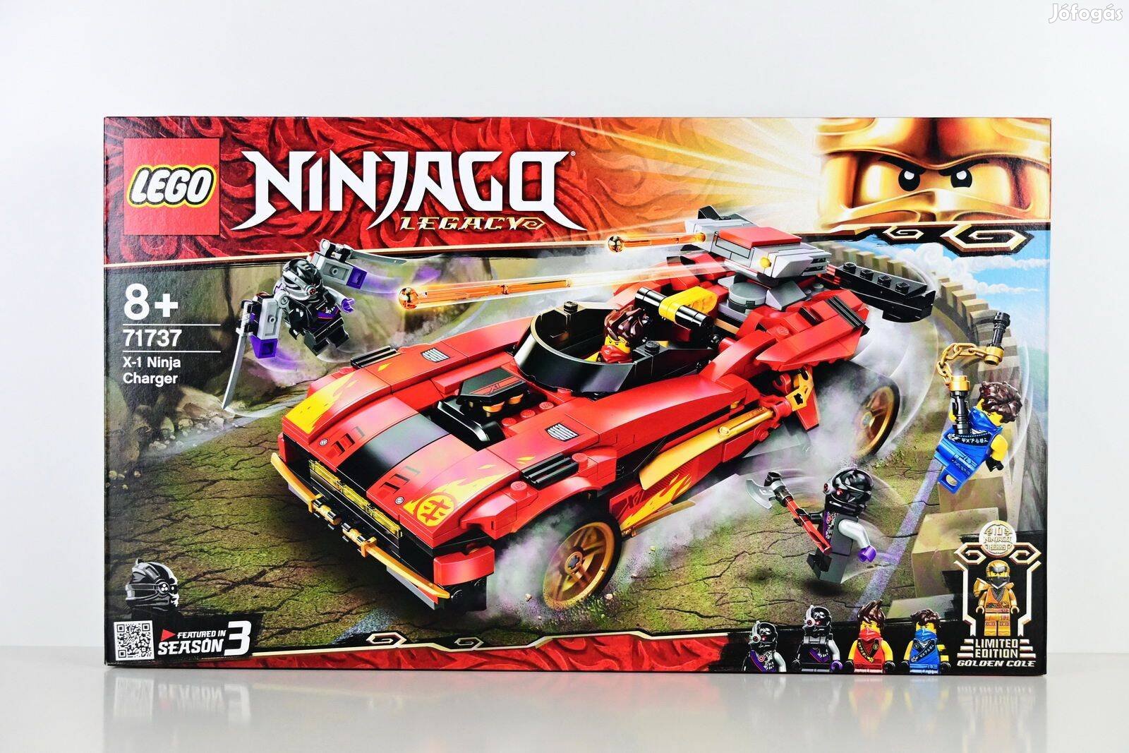 Új, bontatlan Lego 71737 - X-1 Ninja Charger