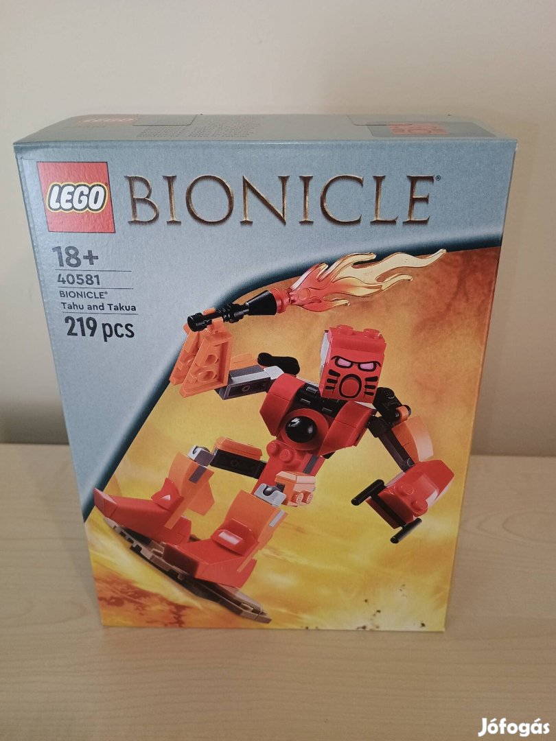 Új, bontatlan Lego Bionicle 40581 Tagú és Takua 