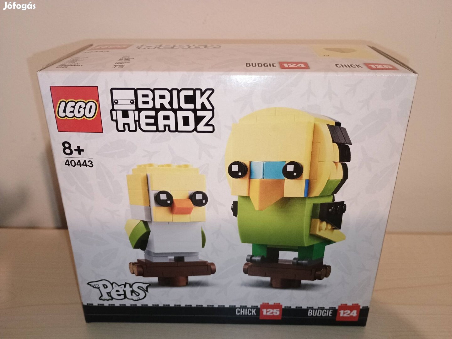 Új, bontatlan Lego Brickheadz 40443 Törpepapagáj 