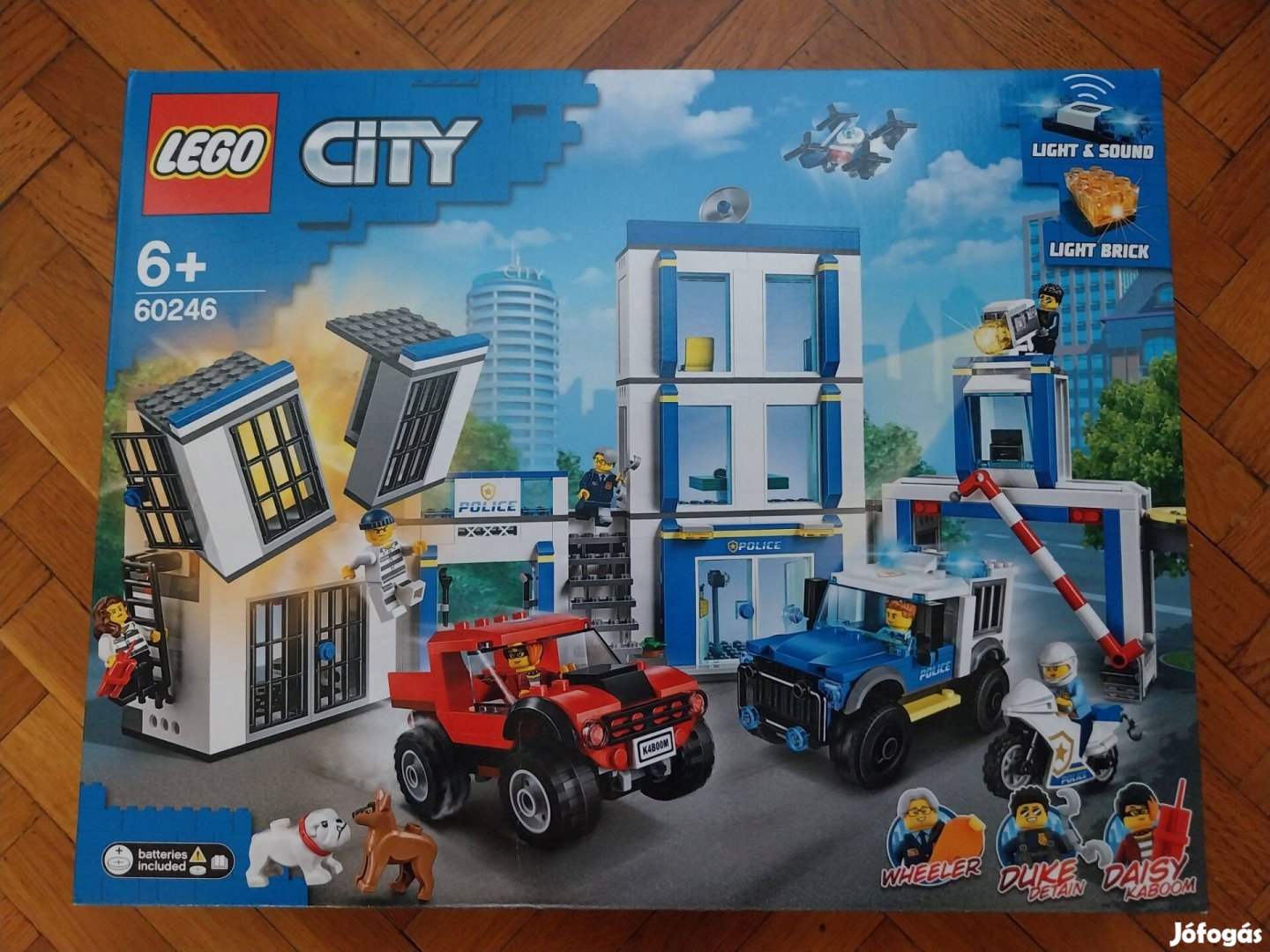 Új, bontatlan Lego City 60246 Rendőrkapitányság