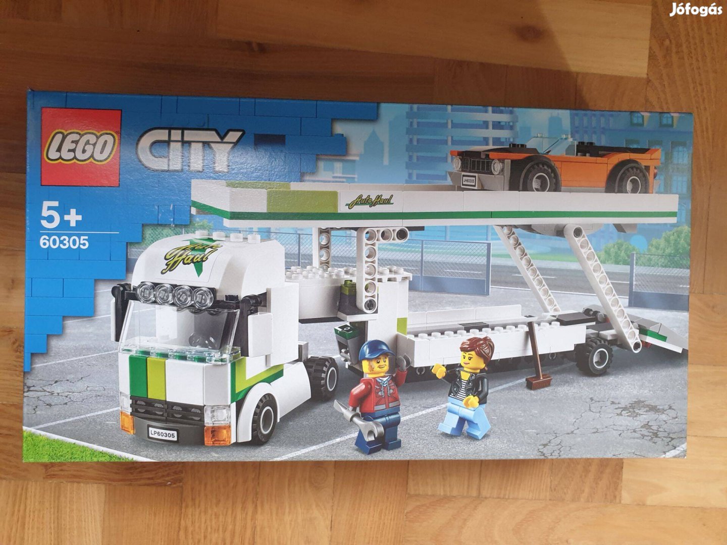 Új, bontatlan Lego City 60305 Autószállító