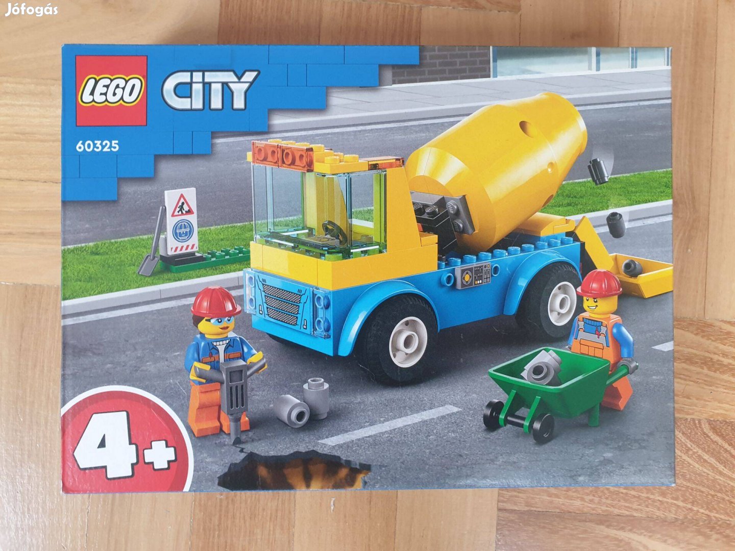 Új, bontatlan Lego City 60325 Betonkeverő teherautó