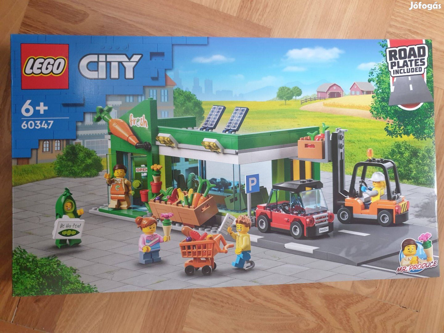 Új, bontatlan Lego City 60347 - Zöldséges