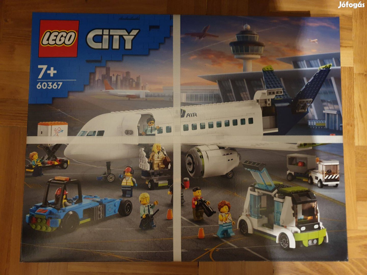 Új, bontatlan Lego City 60367 Utasszállító repülőgép