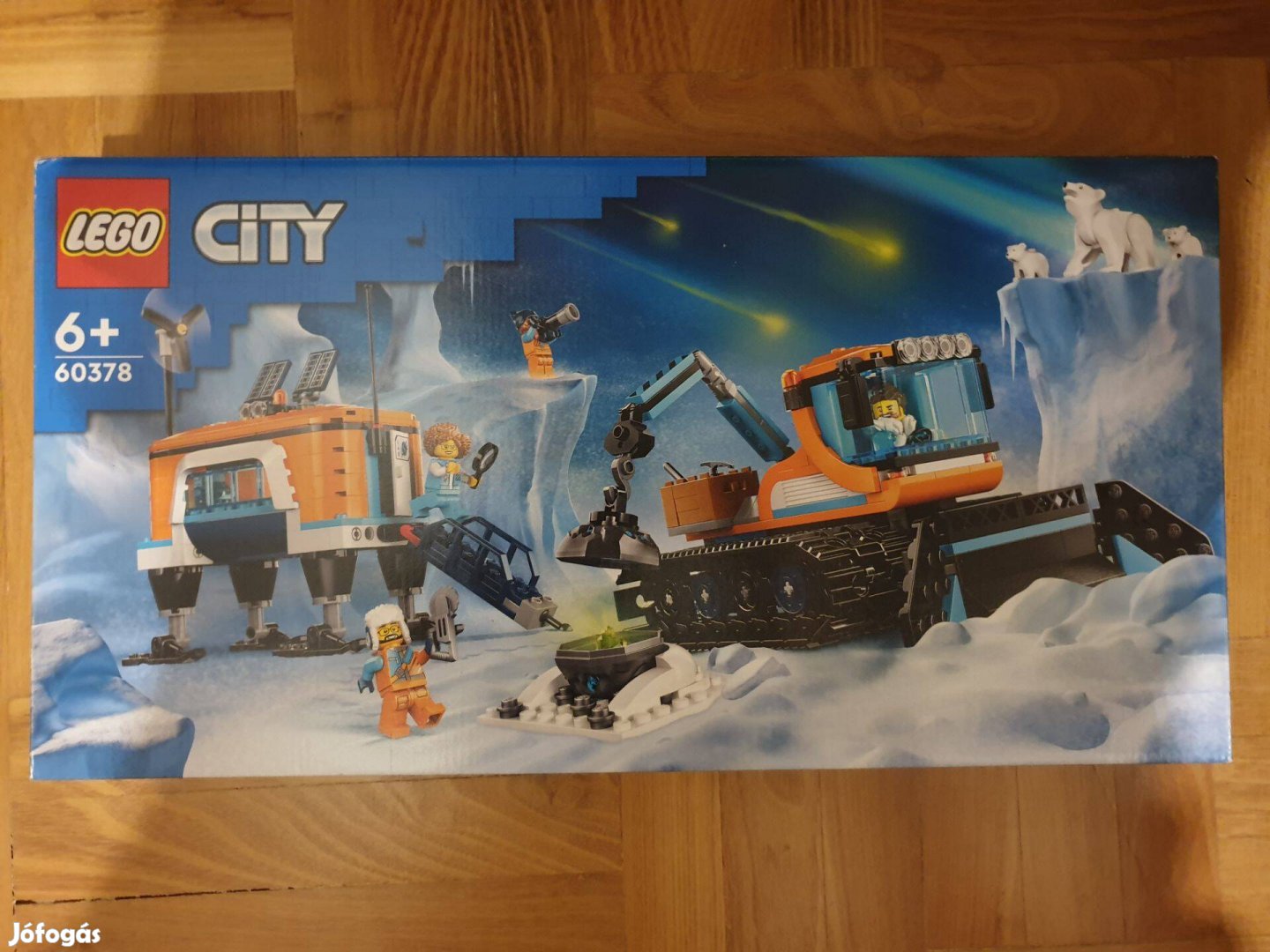 Új, bontatlan Lego City 60378 Sarkkutató jármű és mozgó labor