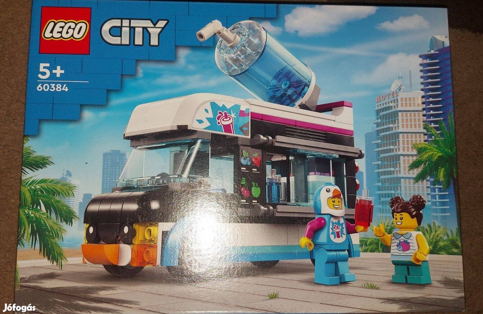 Új, bontatlan Lego City 60384 Pingvines jégkása árus