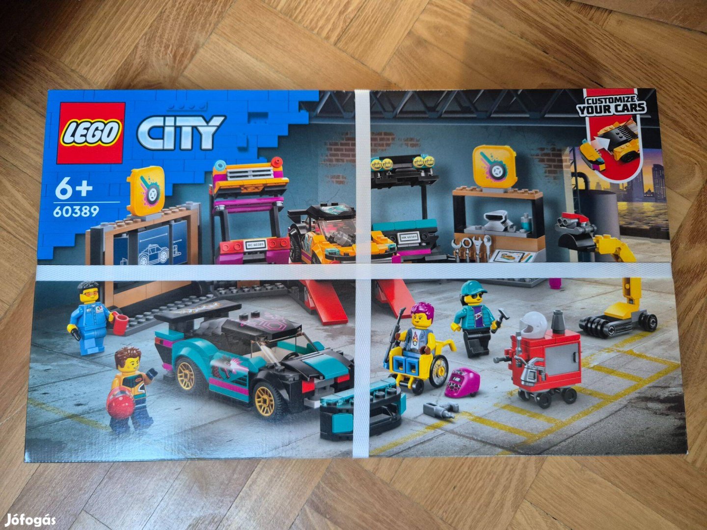 Új, bontatlan Lego City 60389 - Egyedi autók szerelőműhelye 1