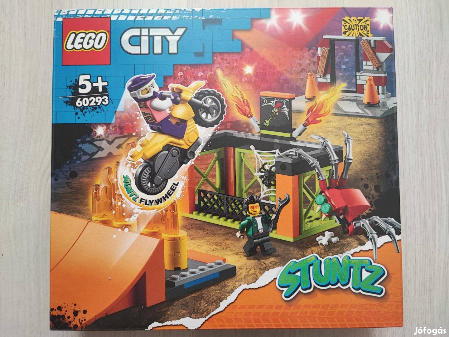 Új, bontatlan Lego City Stuntz - Kaszkadőr park - 60293