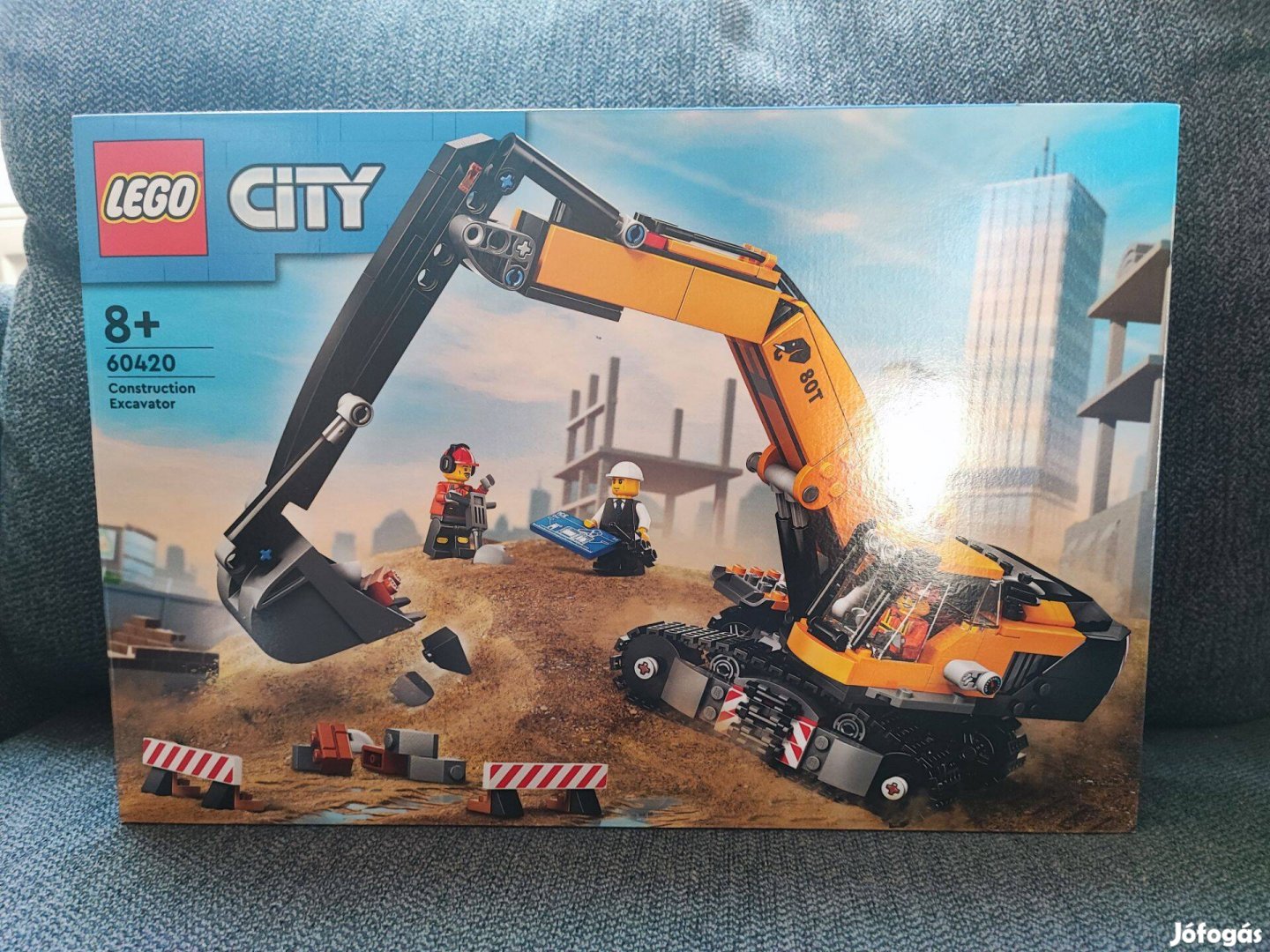 Új, bontatlan Lego City - Sárga markológép - 60420