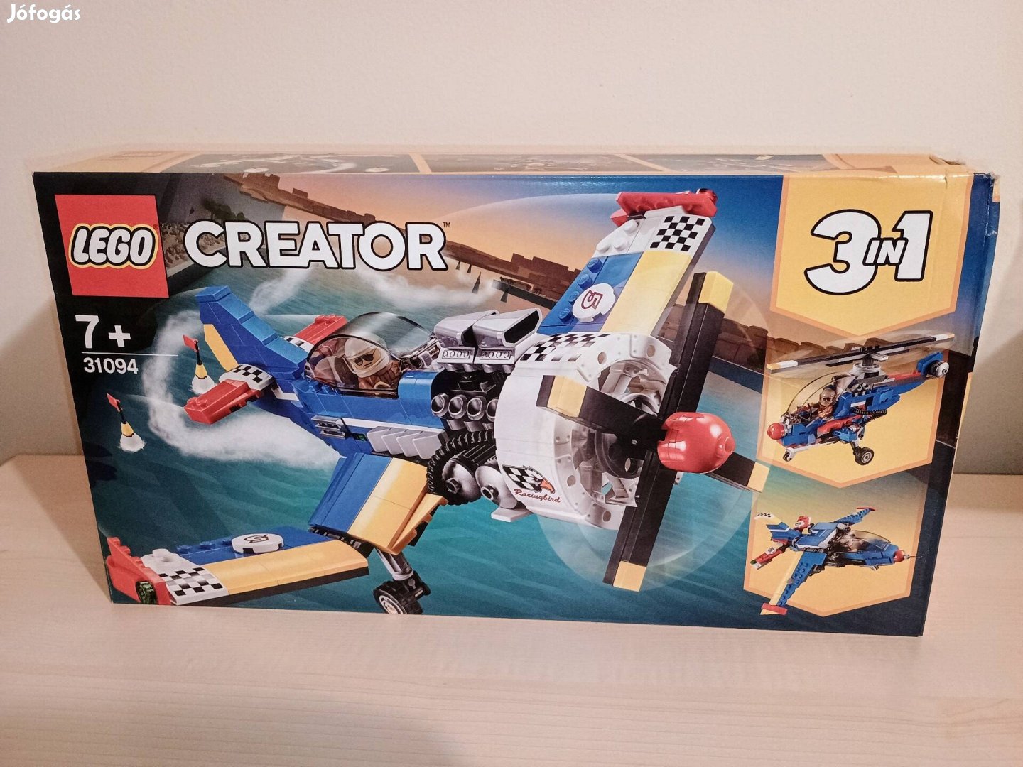 Új, bontatlan Lego Creator 31094 Versenyrepülőgép 3in1