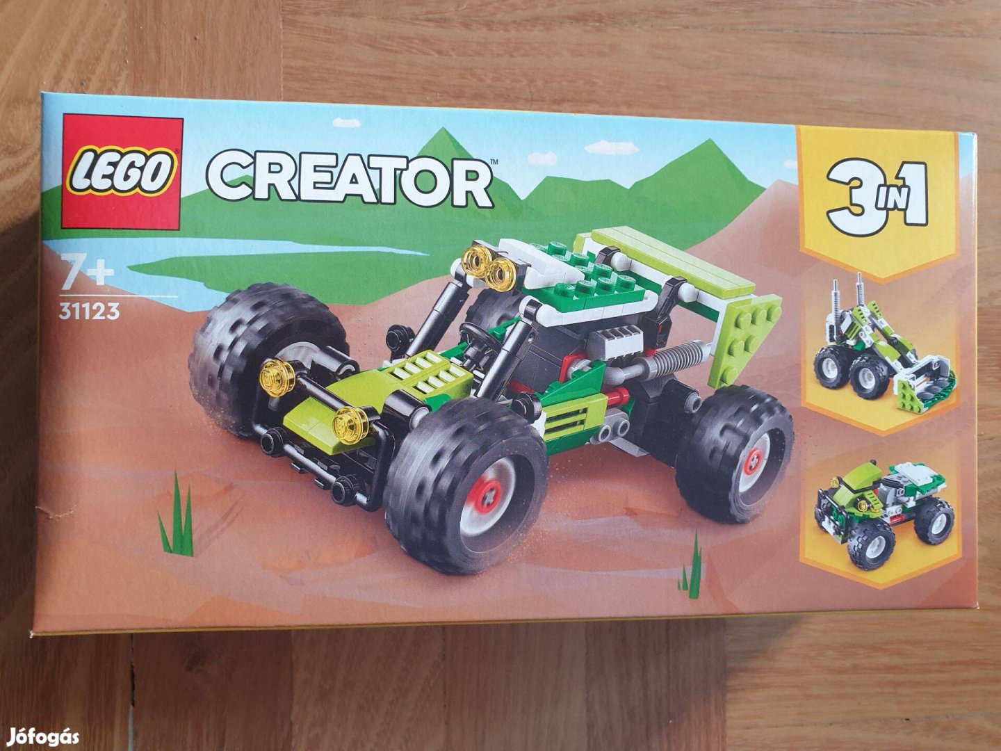 Új, bontatlan Lego Creator 31123 (3 in 1) Terepjáró homokfutó