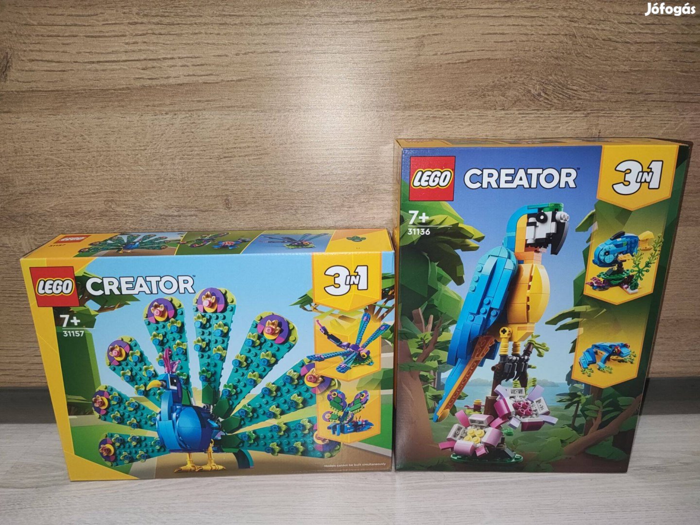 Új, bontatlan Lego Creator - 31136 és 31157 egyben eladó