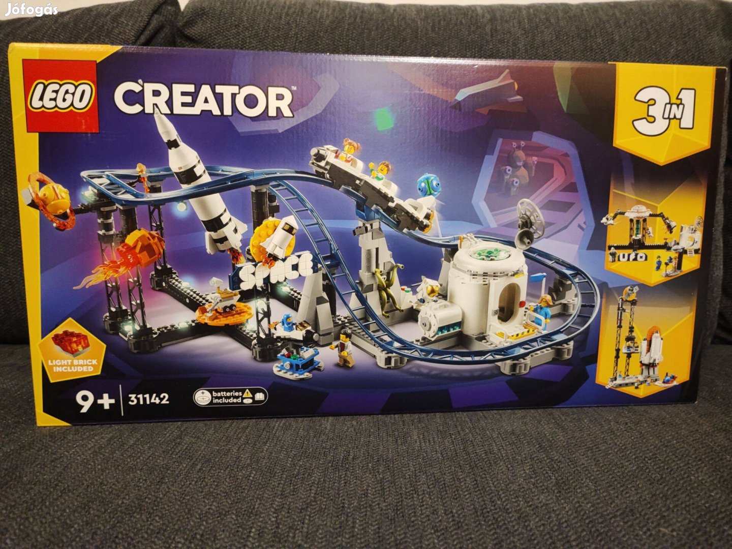 Új, bontatlan Lego Creator - Űrhajós hullámvasút - 31142