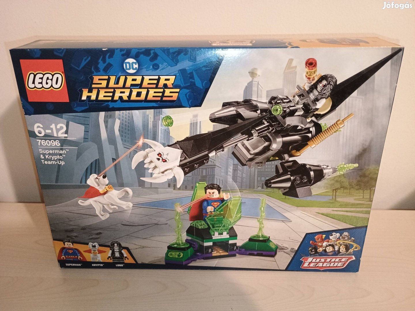 Új, bontatlan Lego DC Super Heroes 76096 Superman és Krypto szövetsége