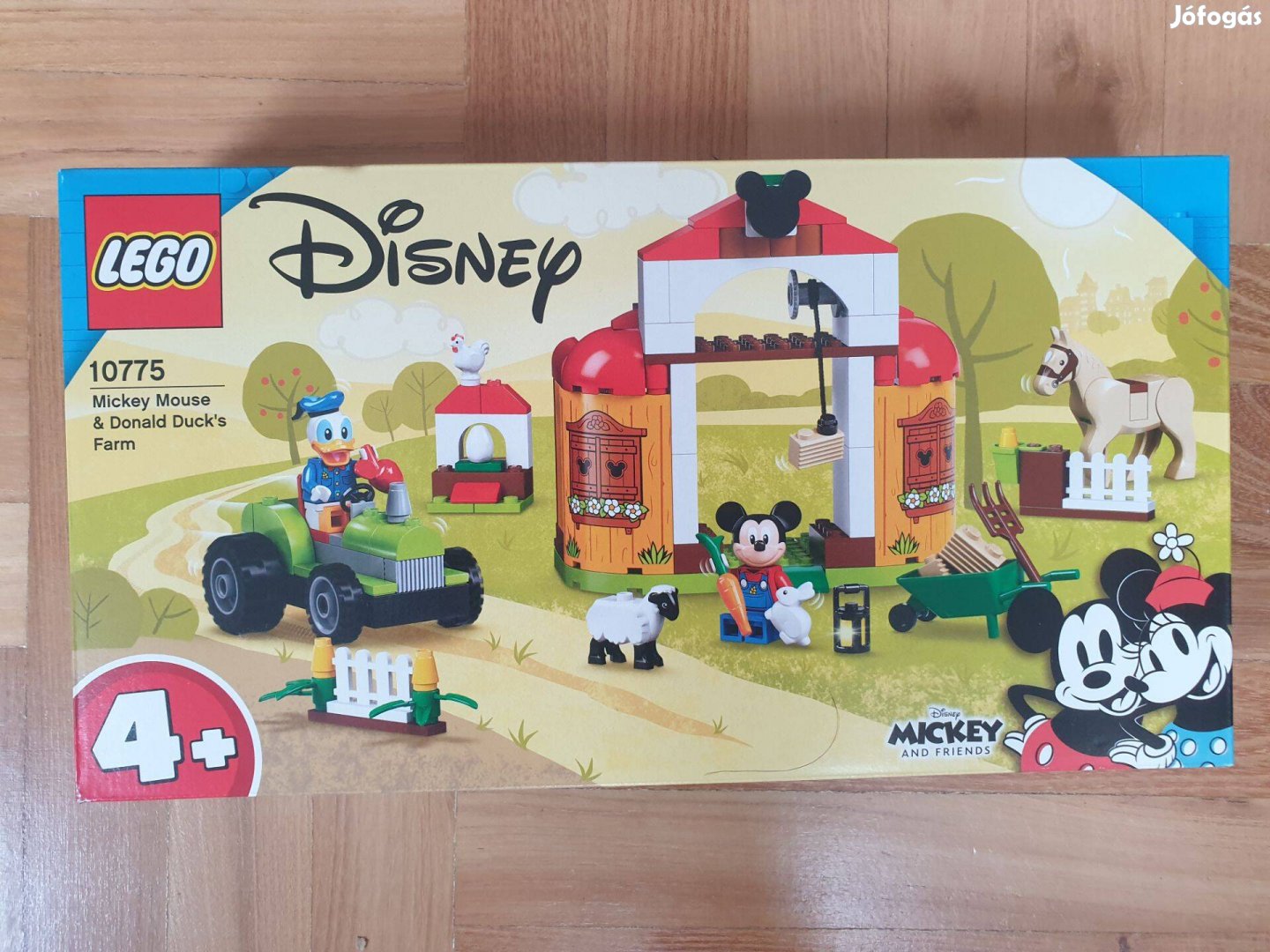 Új, bontatlan Lego Disney 10775 Mickey egér és Donald kacsa farmja