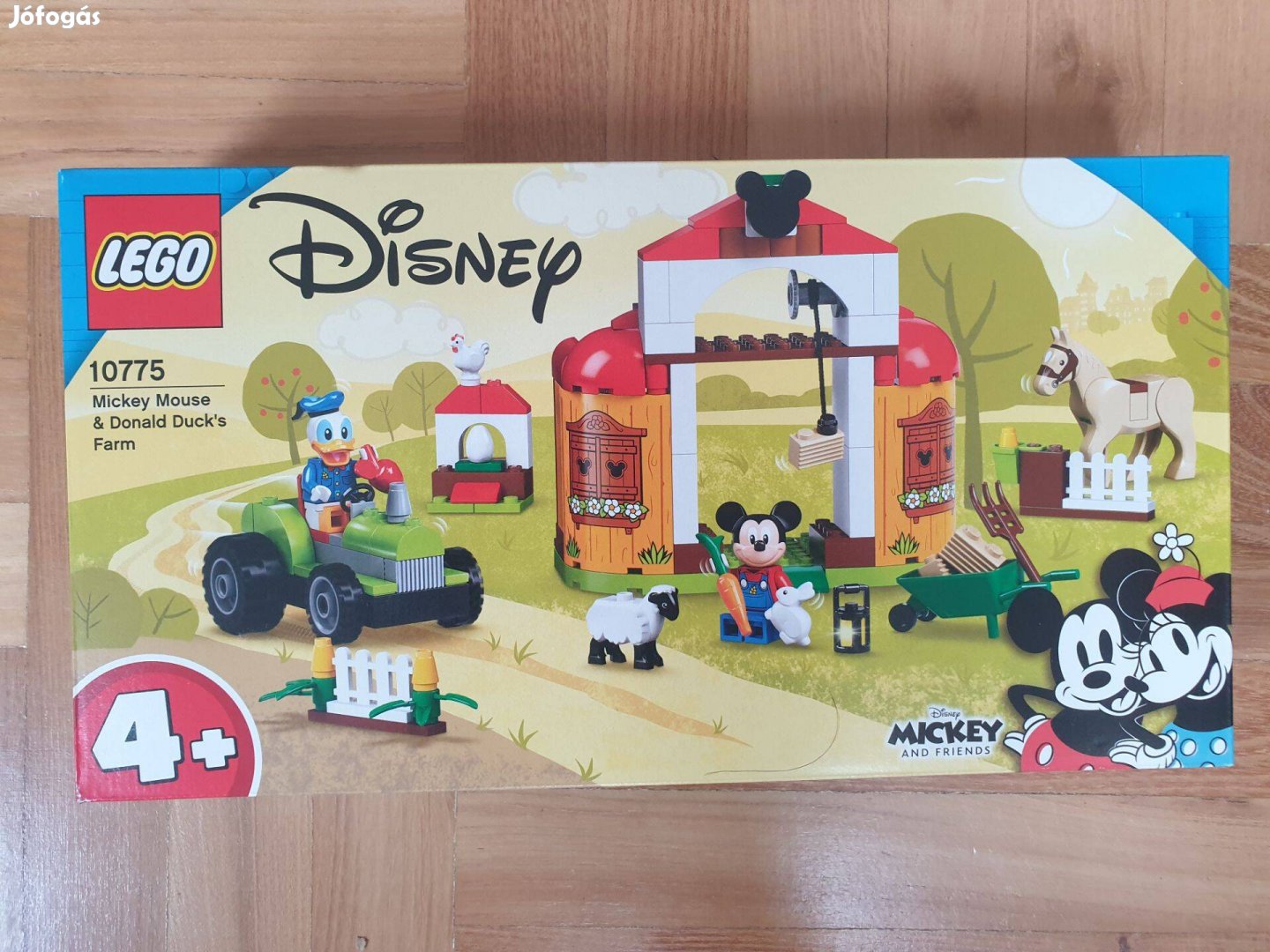 Új, bontatlan Lego Disney 10775 Mickey egér és Donald kacsa farmja
