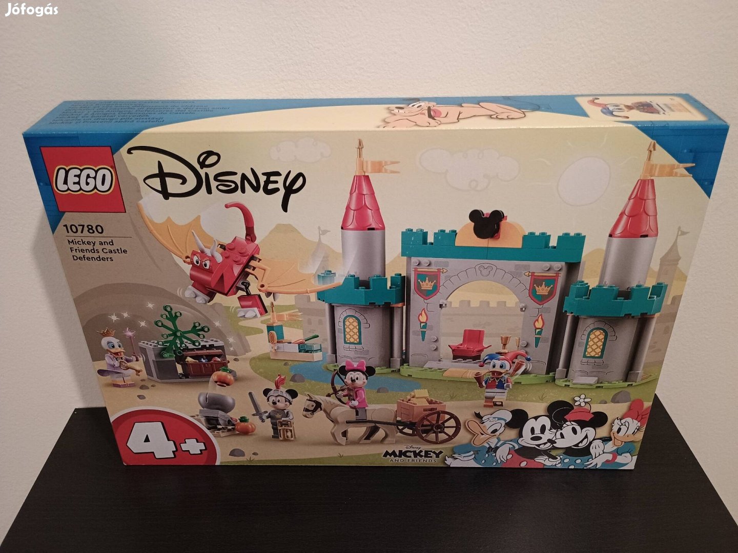 Új, bontatlan Lego Disney 10780 Mickey és barátai Várvédők 