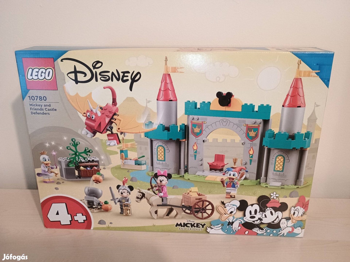 Új, bontatlan Lego Disney 10780 Mickey és barátai Várvédők 