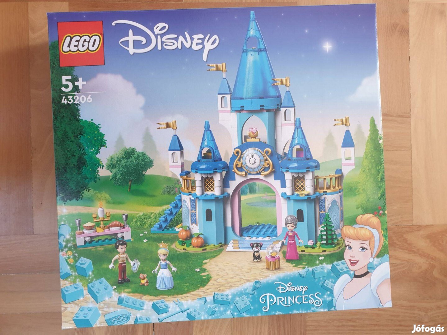 Új, bontatlan Lego Disney 43206 - Hamupipőke és Szőke herceg kastélya