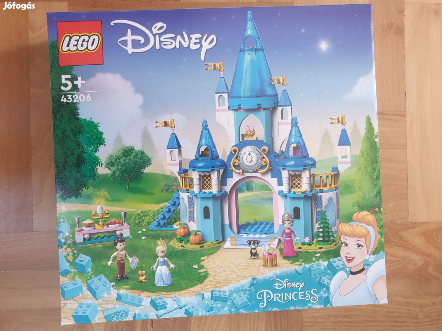 Új, bontatlan Lego Disney 43206 - Hamupipőke és Szőke herceg kastélya