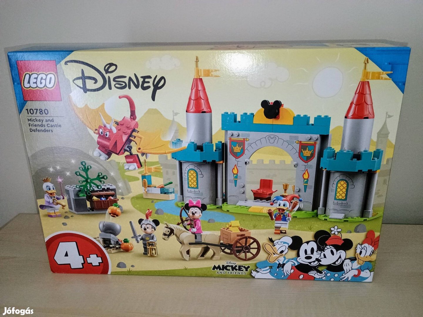 Új, bontatlan Lego Disney Mickey 10780 Mickey és barátai Várvédők 