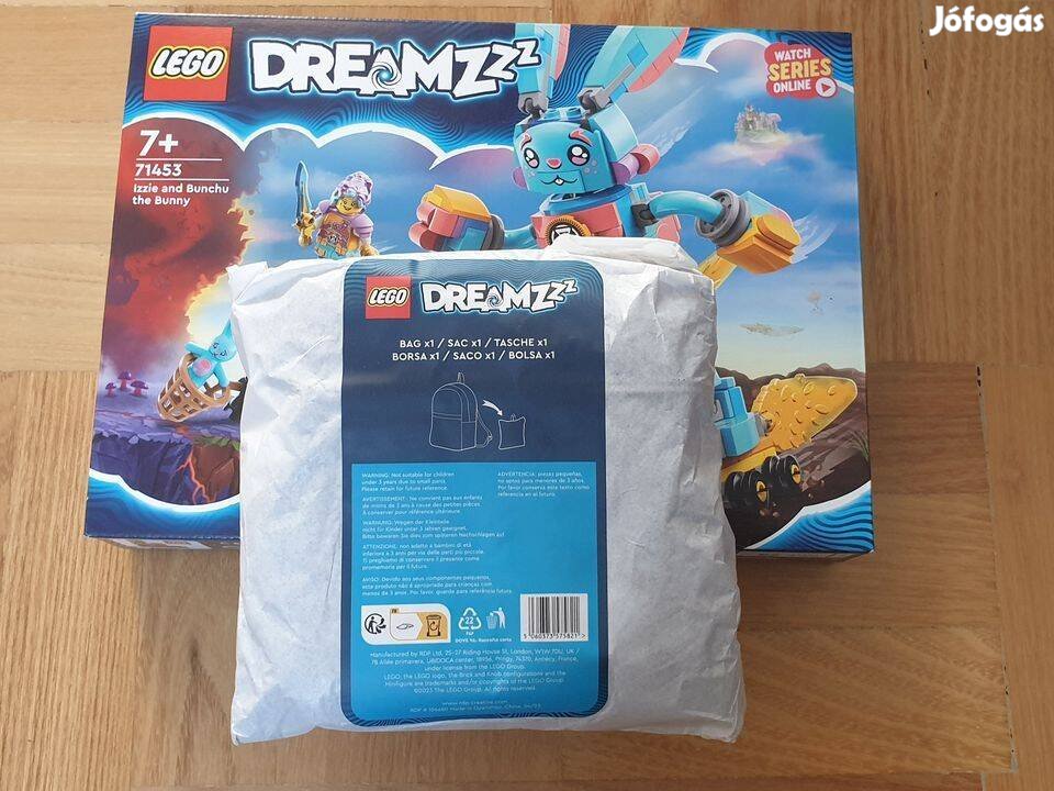 Új, bontatlan Lego Dreamzzz - 71453 és 628736 egyben